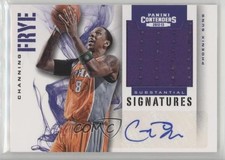 2012 Contenders Substantial Signatures Materials /149 Channing Frye #53 Auto 3c7