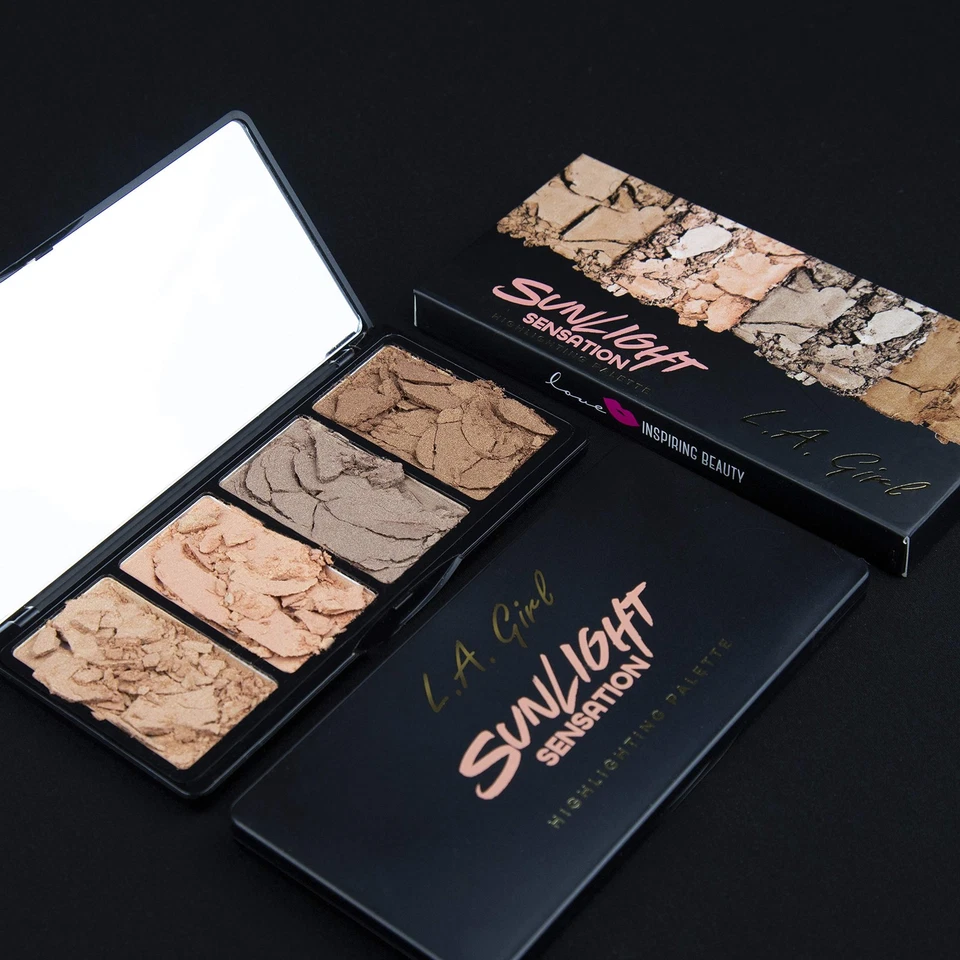 L.A. GIRL Fanatic Highlighting Palette - Sunlight Sensation - Image 2 of 4