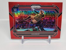 Panini 2023 Prizm WWE Doudrop Red Prizm RAW #80 Serial Numbered /299