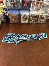 Atlantic League Bridgeport Bluefish Vintage 2000s Logo Patch 12”