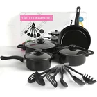 13PC Non Stick Cookware Set Pots Pans Kitchen Cooking Utensil with Lids Gift Set