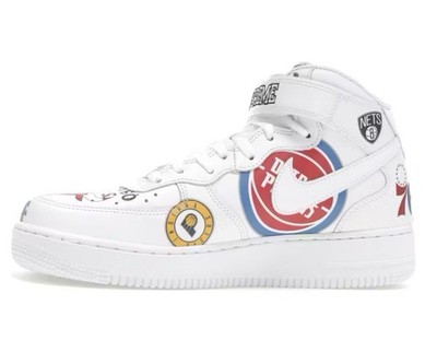 Nike Air Force 1 High Supreme NBA White Size 12 Brand New with Box