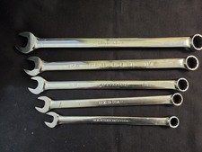 Snap-on Tools Usa 5pc 12pt Sae Long Combination Wrench Set 12 - 34 Oexl18-24