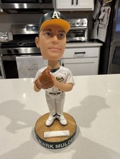 Oakland Athletics Mark Mulder Vintage Baseball Bobblehead Figure Collectible