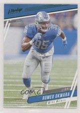 2020 Panini Prestige Xtra Points Green Romeo Okwara #116 3a3