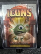 Topps Disney Icons Chrome 2025 Mike Wazowski Monsters, Inc. DI-21 Trading Card