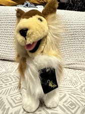 VTG 10 1990 Collie Dog Plush 24K Polar Puff Special Effects 4585 with Tag NWT