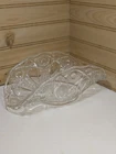 Vintage Waterford Crystal Glass Taco Shaped Dish 10.5×4×5