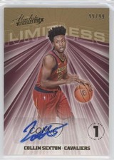 2018-19 Absolute Memorabilia Limitless Signatures 99/99 Collin Sexton Auto 0v0