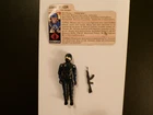 GI Joe Cobra Officer Complete Swivel arm w/ File Card ARAH high grade