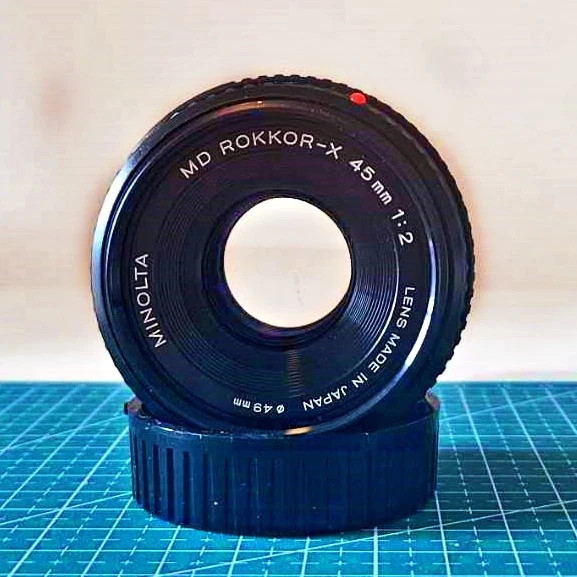 Minolta f/2 Camera Lenses 45mm Focal for sale - eBay