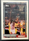 NM Mint Topps 1992-93 Michael Jordan #141 Chicago Bulls NBA Basketball Card