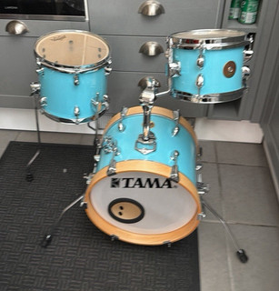 TAMA 3 Piece Analogue Acoustic Drum Kit Set Kick Drum & Rack Tom