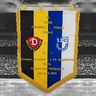 FC Magdeburg v Dynamo Dresden FDGB Pokal Finale 1978 Pennant Size 49 cm x 34 cm