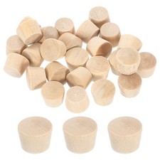 36Pcs Wooden Caps, DIY for 9mm/0.35" Holes for Carpentry