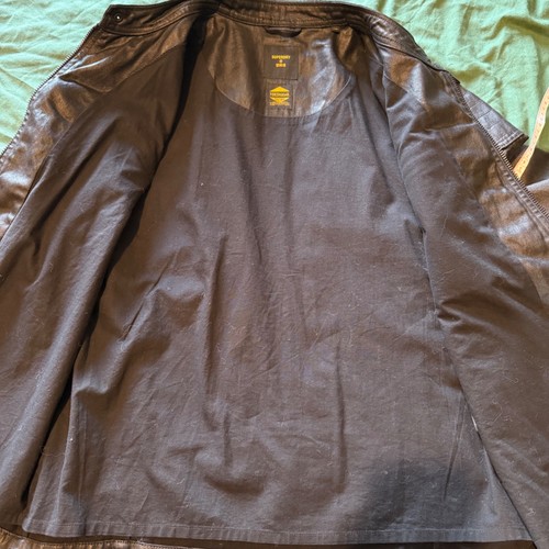 Superdry Chaqueta Vaquera Racer Diseñada, Bomber Biker Talla XL Yokohama Racing - Imagen 14 de 15
