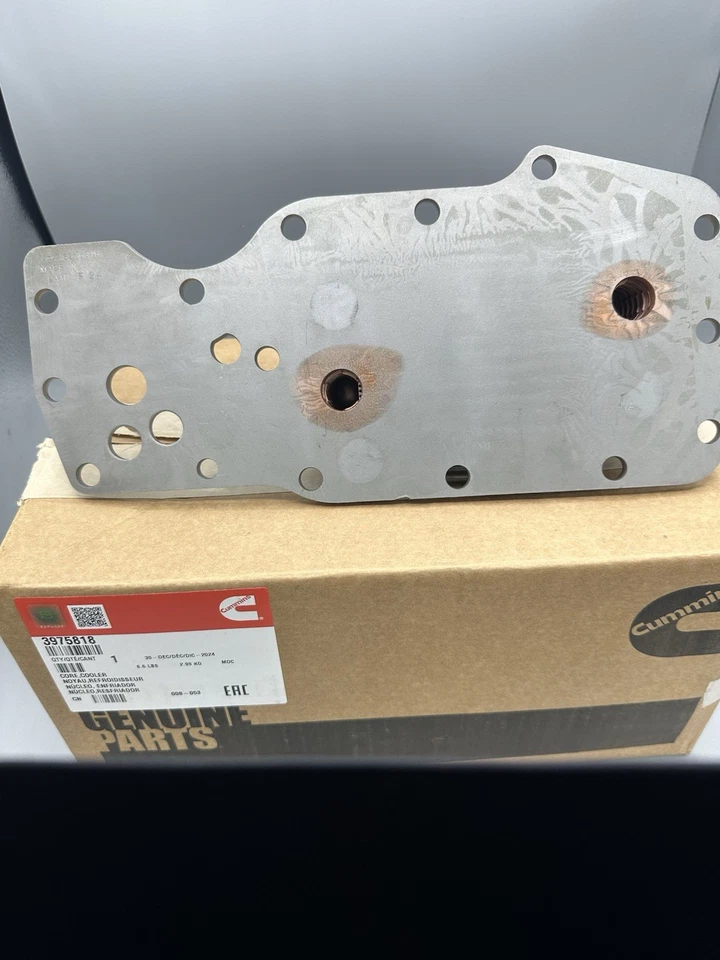 Refrigerador de óleo Cummins Dodge Ram Diesel 6.7L 24V ISBE 2007-Presente 3975818 - Imagem 4 de 4