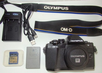 Olympus OM-D E-M10 Mark II Systemkamera Gehäuse   Zubehörpaket unter 14000 Auslg