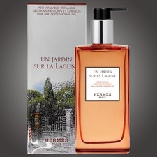Hermes Un Jardin sur la Lagune Hair and Body Shower Gel 200ml Refillable