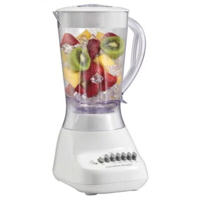 Hamilton Beach Smoothie 10-Speed Blender , Model# 50166Color: White Weight: 4 p