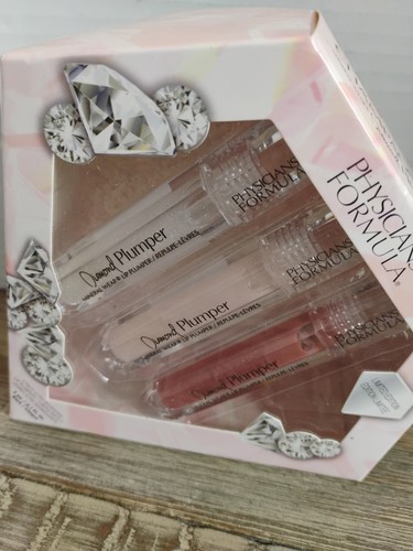 Physicians Formula Champagne Kisses Diamond Lip Plumper Mini Trio 3pc Kit New - Picture 8 of 8