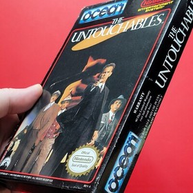 Nintendo NES The Untouchables Game with Box & Manual Works