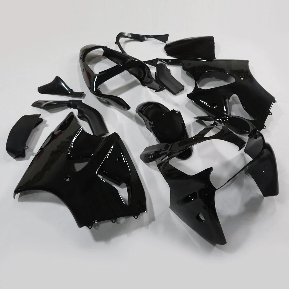 Rさん出品 あ 2019-2023 Kawasaki Ninja ZX-6R Left Mid Upper Side Fairing OEM