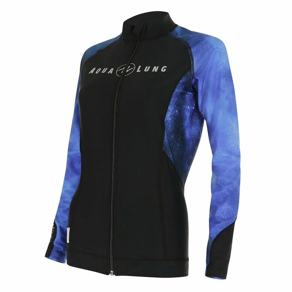 Aqua Lung Zipped Rashguard Galactic Blue SONDERPREIS