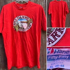 Vintage Van Damme State Park Little River CA T Shirt Made In USA Size XL 46 48