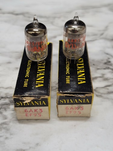 Tube NOS 6AK5 SYLVANIA – Valve Électronique Vintage – Garantie 3 Mois