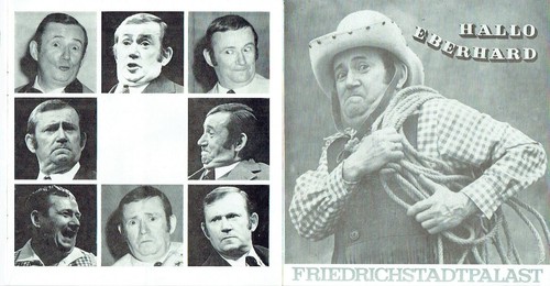 Hallo Eberhard Cohrs Friedrichstadtpalast Berlin Revue Programm 1975 Vonderwerth - Bild 2 von 3