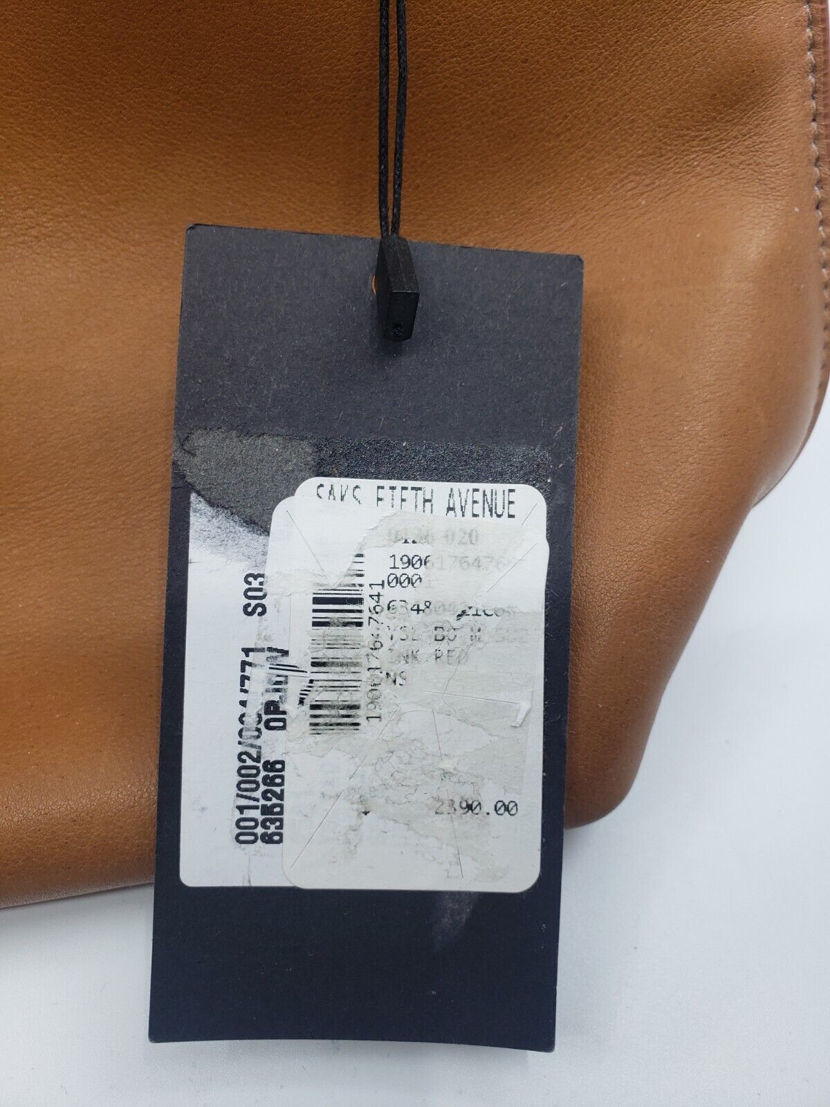 Saint Laurent YSL Borsa Hobo Donna Tag in Pelle Sella Liscia MARRONE $2390