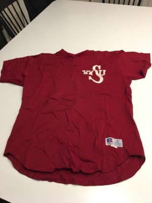 Game Worn Used Washington State Cougars Baseball Jersey #44