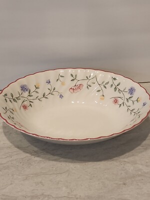Johnson Brothers Summer Chintz 9” Oval Vegetable Serving Bowl Made in  England