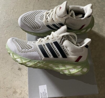 Size 8.5 - adidas UltraBoost Web DNA White Orbit Green