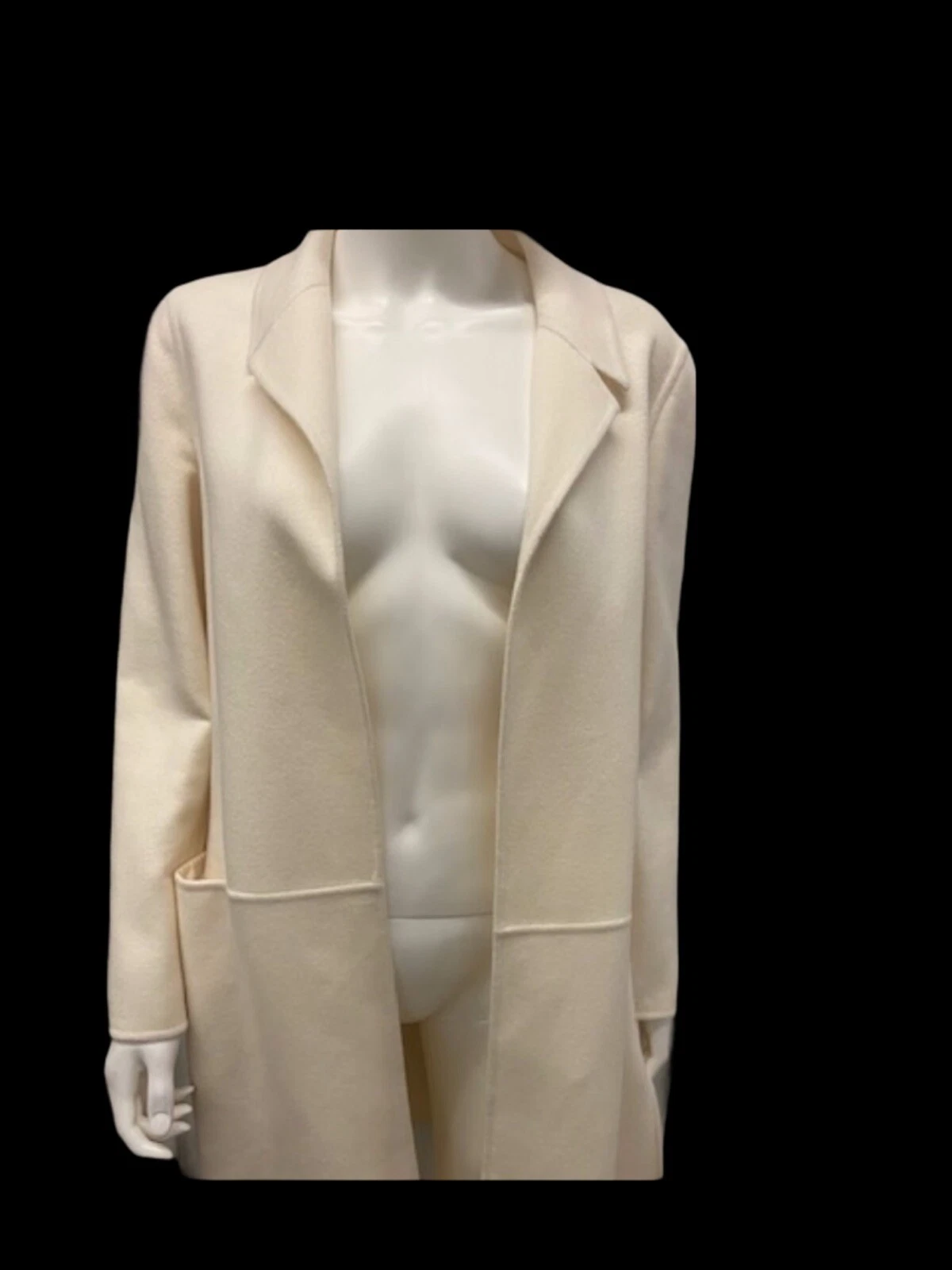 Giorgio Armani — Womens Giorgio Armani Notch Lapel Cashmere Coat