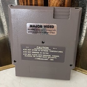 Vintage 1990 ~ TOP GUN: THE SECOND MISSION ~ Nintendo NES Game Cartridge