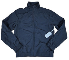 Stylus Mens Full-zip Jacket Windbreaker Black Size Small