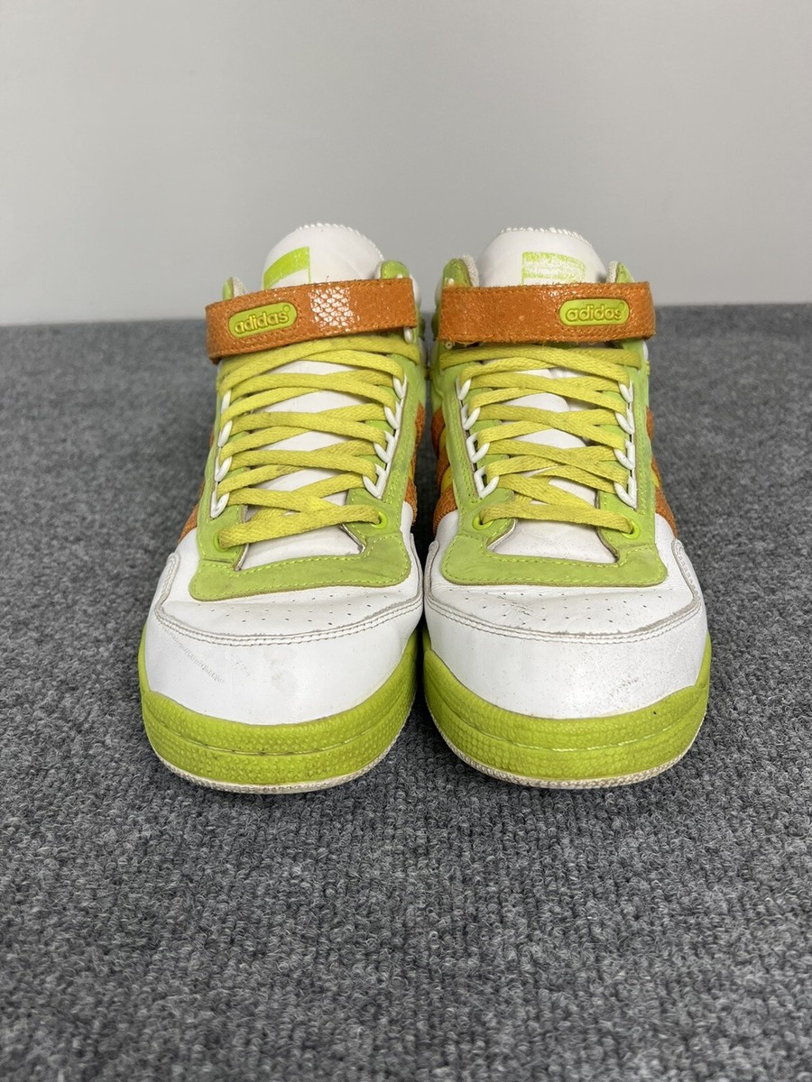 Adidas Concord Mid Court 053125 Snake 2008 Size 11.5 Green
