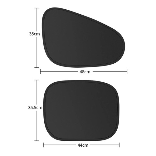 Electrostatic Car Side Window Sun Shade Cover Sun Protection Car Accessories - Foto 2 di 13