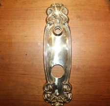 Entry Escutcheon Cylinder Sargent Alby B-21800 C:1900 in Wrought Bronze S-207