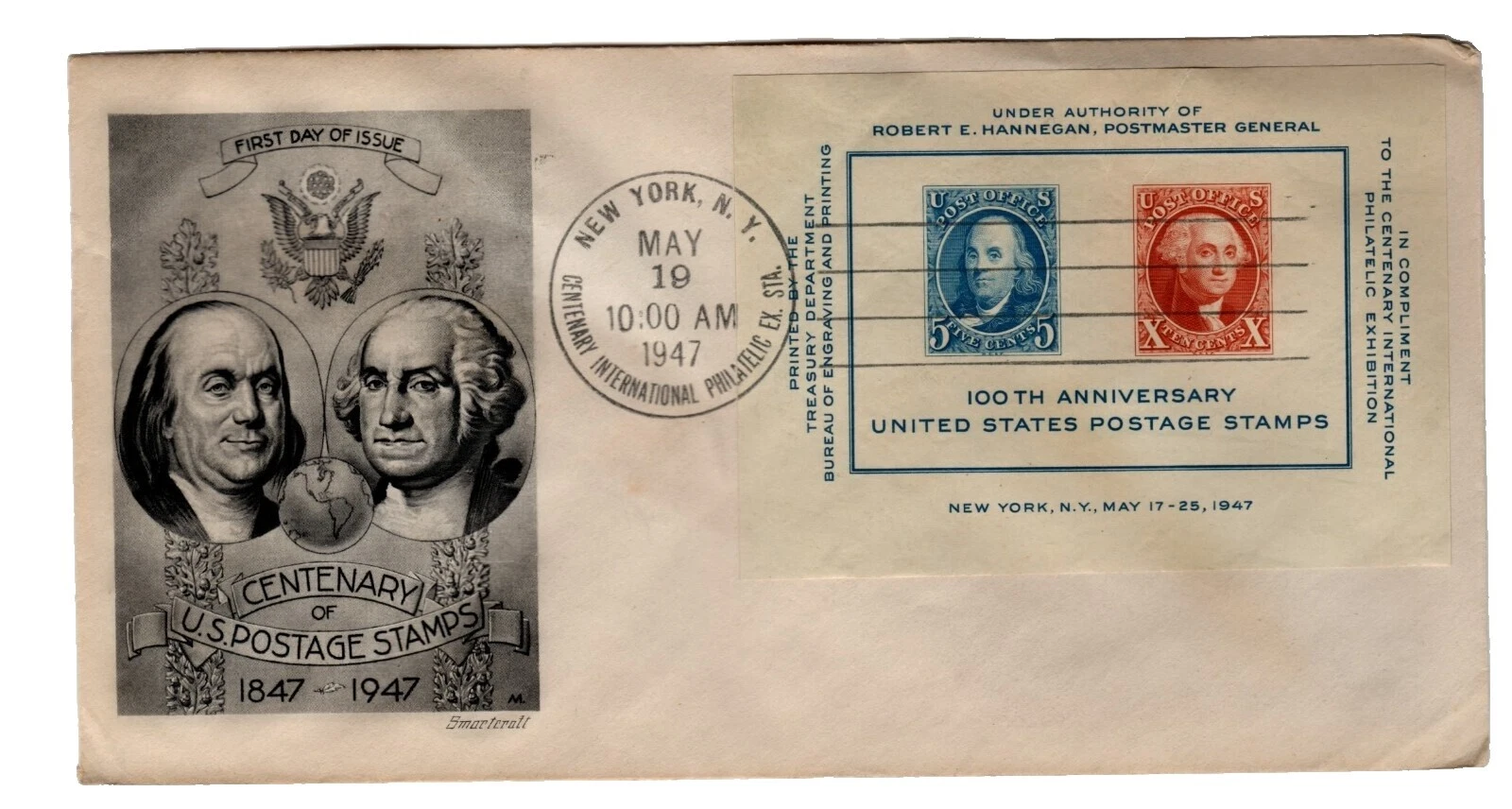 Uncertified First Day of Issue Used United States Stamps