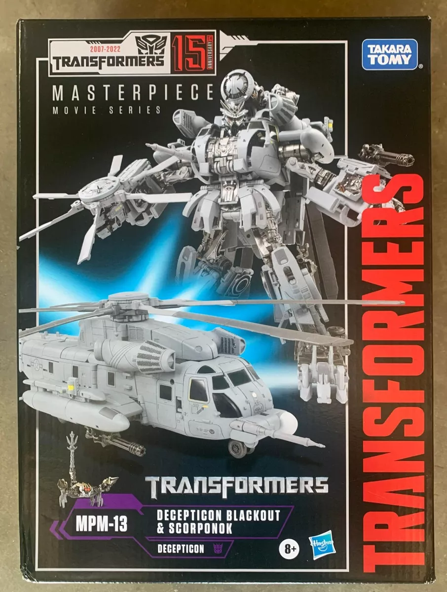 Transformers Masterpiece Movie Series MPM-13 Blackout and Scorponok IN STOCK US