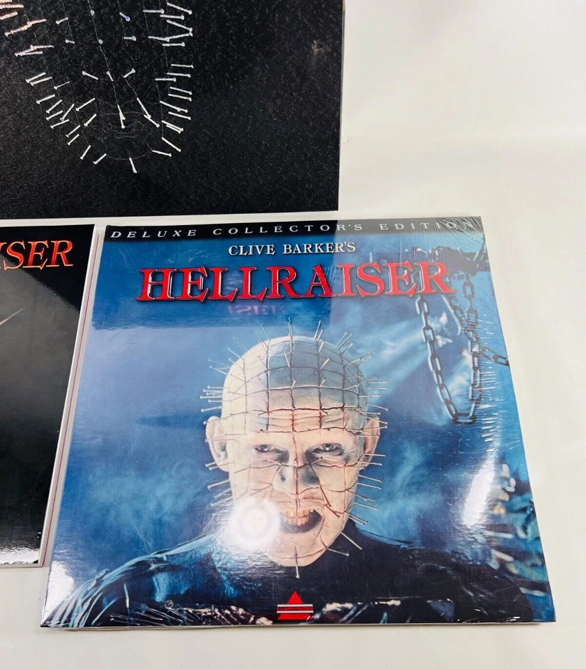 Hellraiser Deluxe COLLECTOR'S Edition Set Clive Barker w/Book/Laserdisc Sealed!! - Image 4 of 4