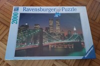 Puzzle New York City - Brooklyn Bridge & Manhattan - Ravensburger 2000 Teile