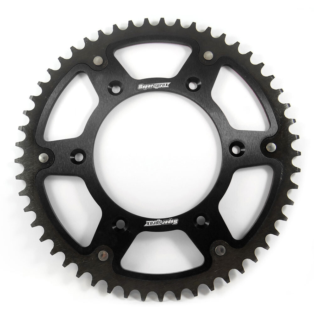 Supersprox Rear Sprocket 46T Black for Yamaha WR250R 2008-2020
