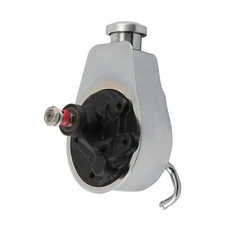 Chrome Power Steering Pump For Saginaw 5/8" Keyway Style for Chevrolet Camaro