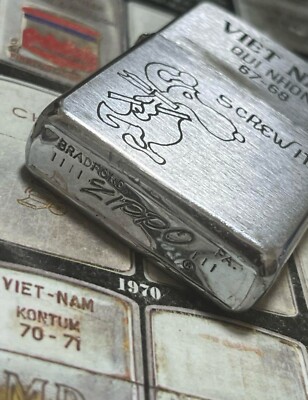 ZIPPO VIETNAM SNOOPY QUI NHON 67-68 1967 Japan | eBay