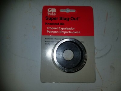 Gardner Bender Super Slug-Out Knockout Die, KDS1250