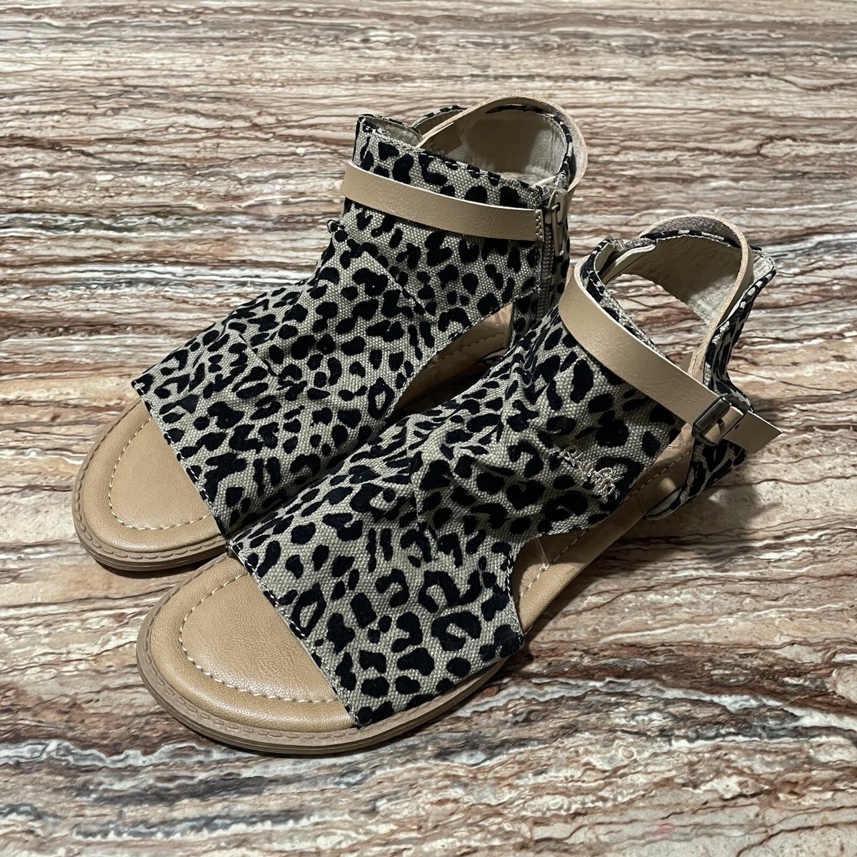 Blowfish Shoe Women's Size Malibu Micro Wedge Heel Sandal